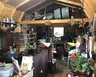 Treasures in the barn.
