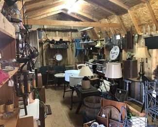 Treasures in the barn.