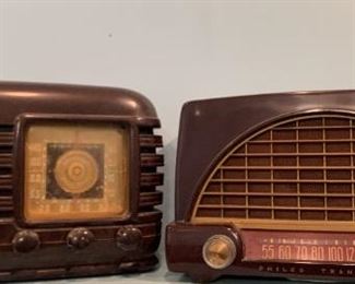 Crosley and Philco Transitone Vintage Radios