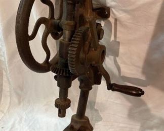 Antique Manual Drill Press