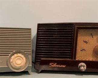 2 Silvertone Vintage Radios