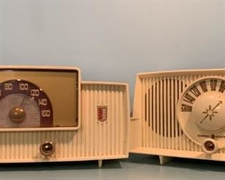 2 Vintage General Electric Radios