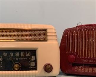 General Electric and Sentinel Vintage Radios