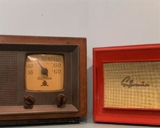 Gilfillan and Sylvania Vintage Radios