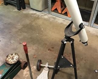 Telescope Vintage Mechanical Toy Scooter