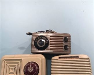 Three Fully Functioning Retro Radios