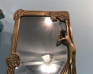 Two Small Art Deco Mirrors