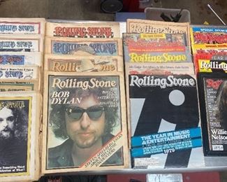 Vintage Rolling Stone Magazines