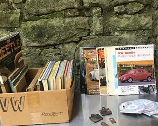 VW and Karmen Ghia Manuals, Books, and Tags