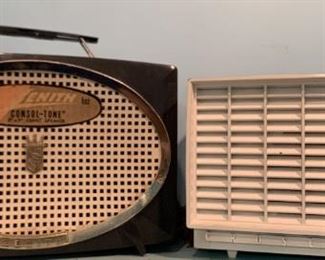 Zenith and Crosley Vintage Radios