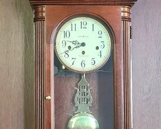 1 of 2 Howard Miller Westminster chime wall clock