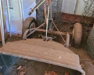 1 of 2 Broadcast Spreader Attachment