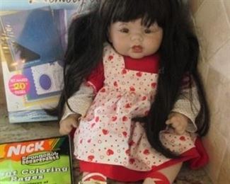 Doll with long hair