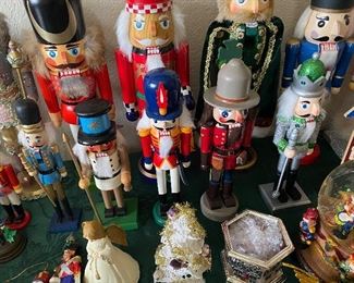 Assorted Nutcrackers, Christmas Decor'