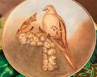 Hand Painted Plate Edith Kruse