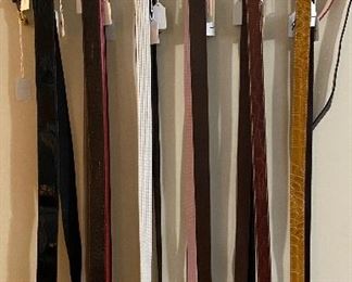 Assorted Men and Women's Belts
