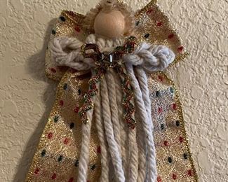 Hand Crafted Ribbon Angel