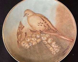 Hand Painted Plate Edith Kruse