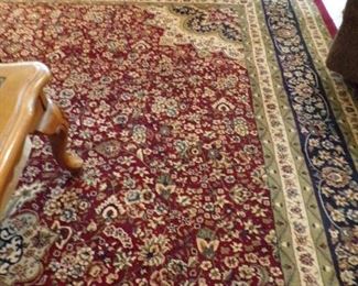 almost new area rug, large