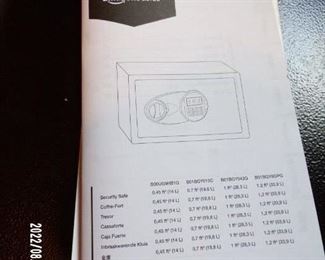 brand new in box safe