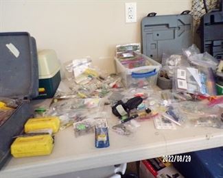 much fishing tackle