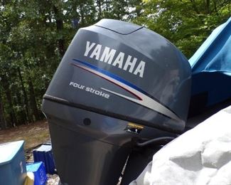 bass boat w/trailer & trolling motor