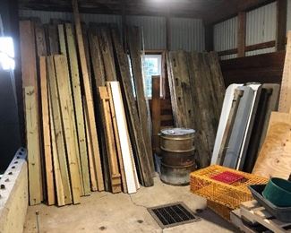 assorted lumber