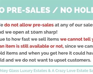 4 Estate Sale Info Post