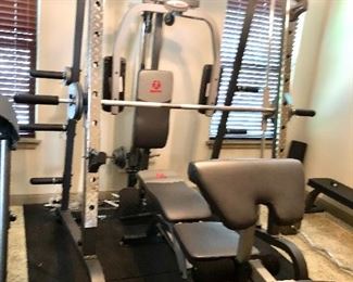 Serious work out equipment