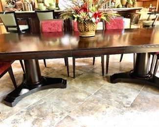 Pedestal style table base
