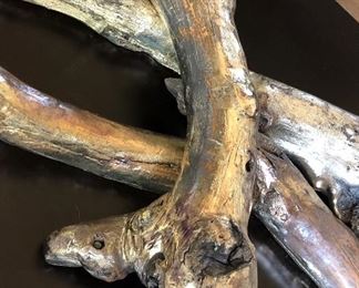 Gold tone "branches"