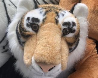 Hanging tiger head