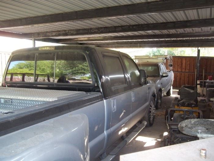 Five trucks, including diesel 