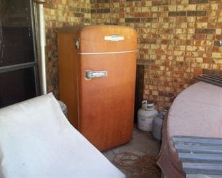 vintage refrigerator