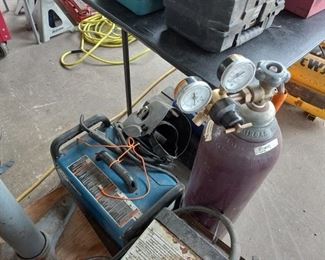 Welding equipment and tanks