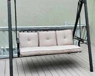 Glider for the deck or porch