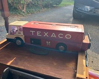 Vintage Texaco tin truck