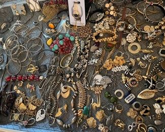 Sterling & Vintage Costume jewelry