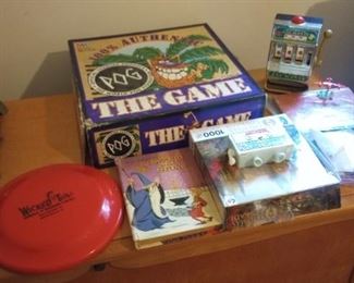 Assorted Games and Toys