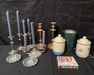 Candles, Candle Holders, and Warmers