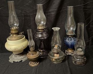 Gorgeous Glass Oil Lamps