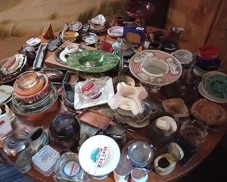 Large Selection of Collected Ashtrays