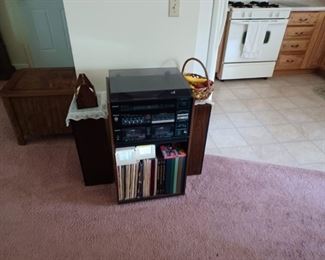 Stereo System with Speakers