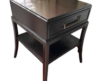 $400 - Pair of Vanguard Michael Weiss Terrence Night Stands SK121-44                                                                                           Description:  Michael Weiss collection by Vanguard Furniture continues to grow and evolve, while remaining a trusted and enduring resource of classic forms and original signature pieces. Since the 2001 launch of his collection with Vanguard, Michael Weiss has prevailed as a leader in modern furniture design. His signature style, defined by clean lines and architectural simplicity, expresses an acute awareness of the evolution of design. Michael Weiss has proven to be as enduring as the classic furniture he designs. Original Price $645 each
Condition: Excellent
Dimensions:  23 x 23 x 27H

CONTACT US FOR MORE PICTURES. www.GoodbyHello.com                                                         info@GoodbyHello.com                 Local pickup only only Leesburg, VA,  Contact us for shipper suggestions.