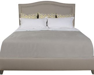 $900 - Vanguard Caroline Platform King Bed Grey Fabric Nail Head SK121-40                                                                     Description: Original Price $1725
Condition: Excellent
Dimensions:  85" L x 90" W x 68" H

CONTACT US FOR MORE PICTURES. www.GoodbyHello.com                                                         info@GoodbyHello.com                 Local pickup only only Leesburg, VA,  Contact us for shipper suggestions.