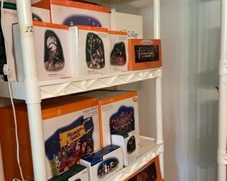 Halloween Department 56. Many retired