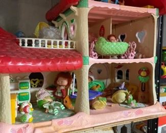 Vintage Strawberry house