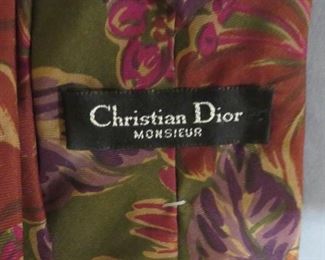 Christian Dior neck tie