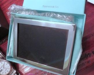 Tiffany sterling picture frame