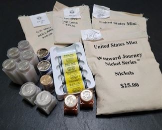 Uncirculated Susan B Antony and Sacagawea Dollars and More!